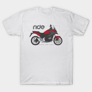 Ride nc750x red/black T-Shirt